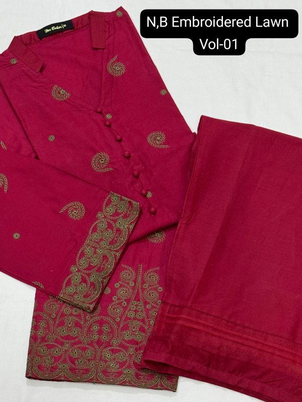 *Nau Bahar Embroidered Lawn Co-Ords Vol-01*