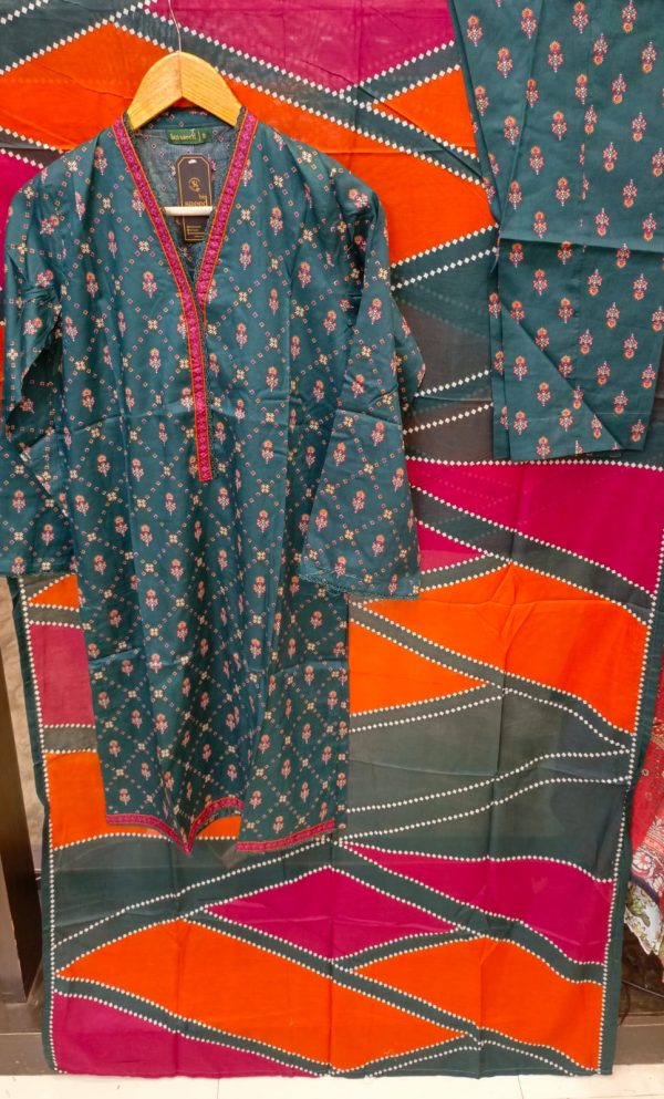 BIN SAEED EXCLUSIVE PRINTED LAWN 3PC COLLECTION - Image 13