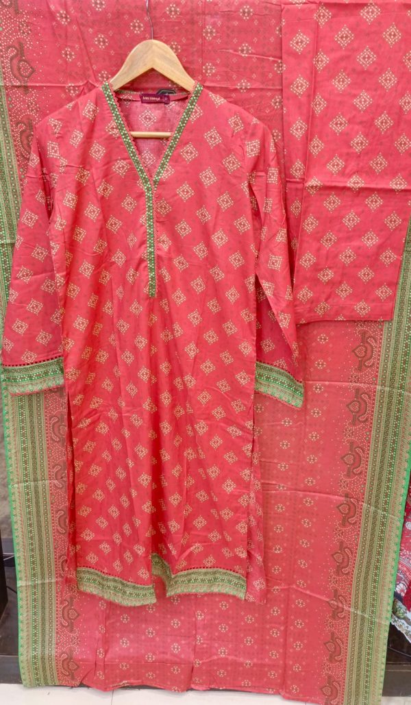 BIN SAEED EXCLUSIVE PRINTED LAWN 3PC COLLECTION - Image 12