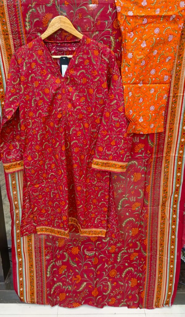 BIN SAEED EXCLUSIVE PRINTED LAWN 3PC COLLECTION - Image 10