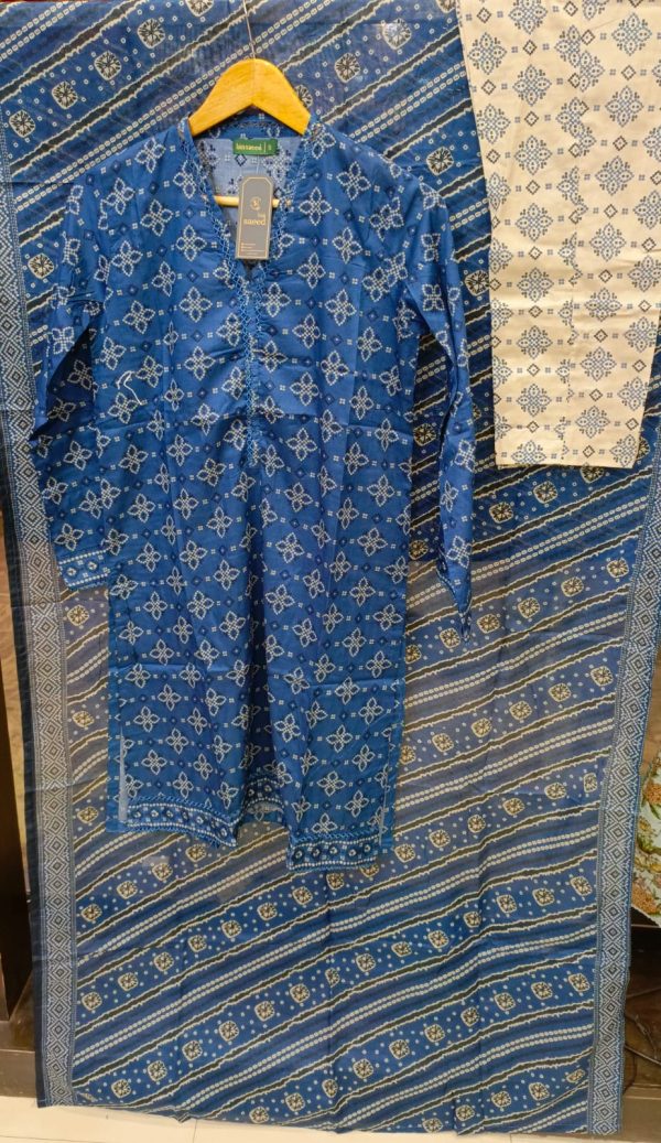 BIN SAEED EXCLUSIVE PRINTED LAWN 3PC COLLECTION - Image 7