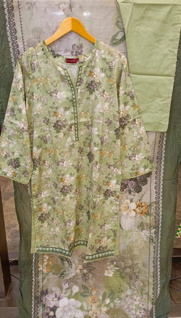 BIN SAEED EXCLUSIVE PRINTED LAWN 3PC COLLECTION - Image 4