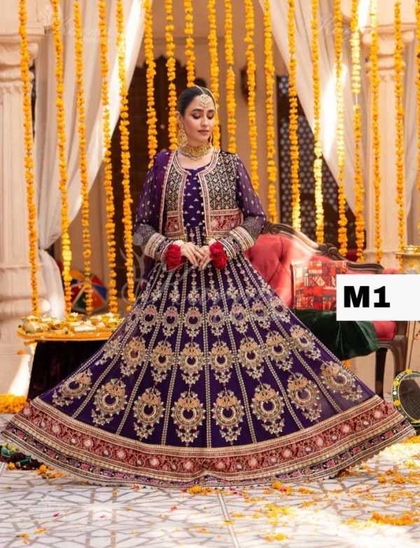Cutline: Maxi + Jacket + Dupatta Maxi: - Image 2