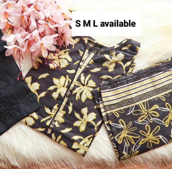 Luxury Digital Lawn Printed  With Digital Lawn Printed Dupatta - Image 19