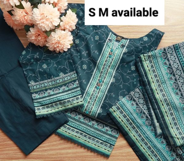 Luxury Digital Lawn Printed  With Digital Lawn Printed Dupatta - Image 22