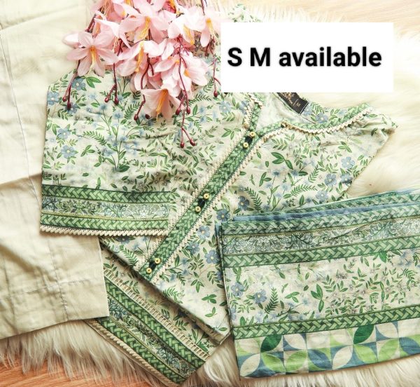 Luxury Digital Lawn Printed  With Digital Lawn Printed Dupatta - Image 23