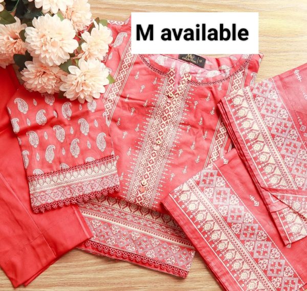 Luxury Digital Lawn Printed  With Digital Lawn Printed Dupatta - Image 24
