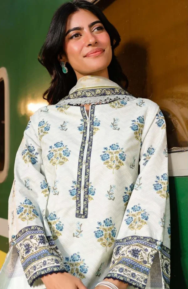 Asim Jofa 2025 Printed Lawn Suit Unstiched 3 Piece-Summer Collection