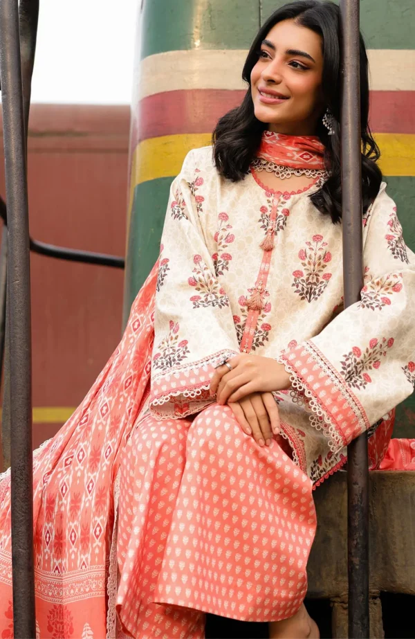 Asim Jofa 2025 Printed Lawn Suit Unstiched 3 Piece-Summer Collection