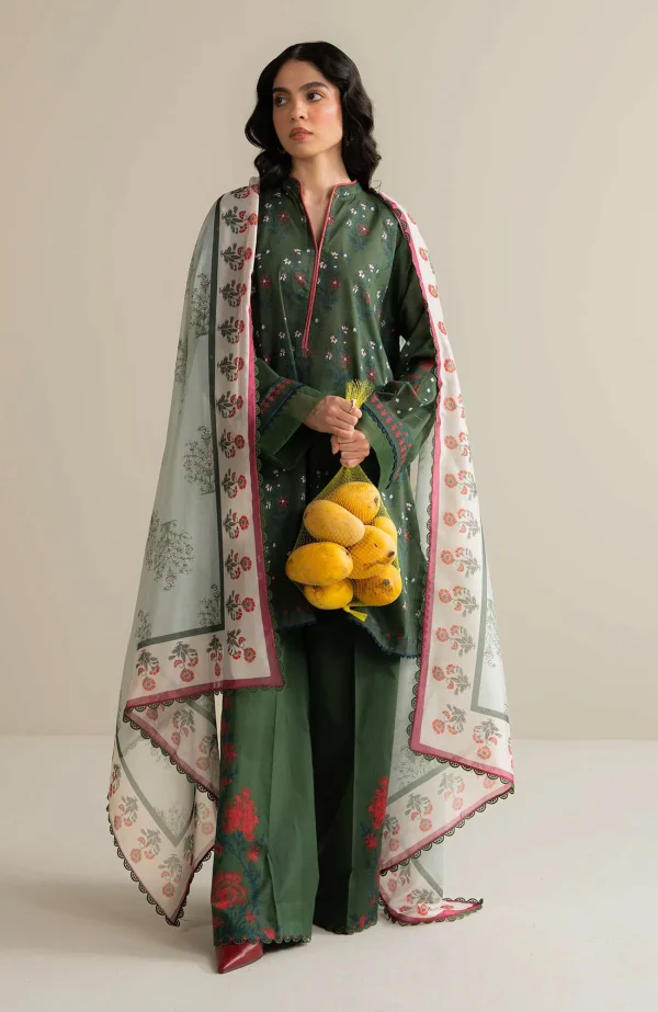 Coco Prints'25 Vol-3 by Zara Shahjahan Printed Lawn Suits Unstitched 3 Piece - Summer Collection