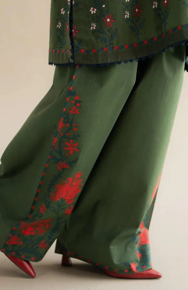Coco Prints'25 Vol-3 by Zara Shahjahan Printed Lawn Suits Unstitched 3 Piece - Summer Collection - Image 3
