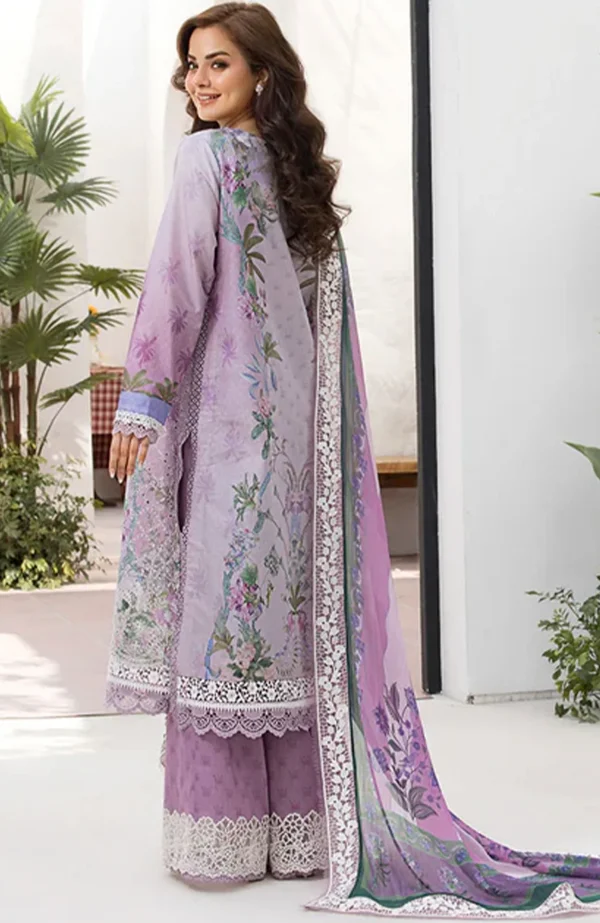 Sobia Nazir Vital Lawn'25 Embroidered Suits Unstitched 3 Piece - Summer Collection - Image 2