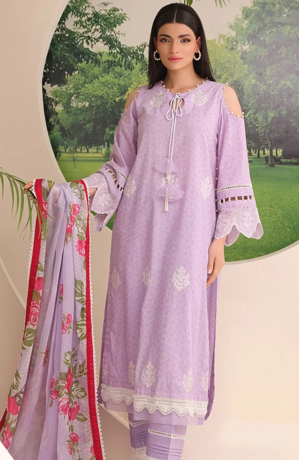 Zellbury unstitched lawn'25