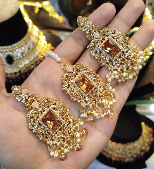 Earrings + Tikka