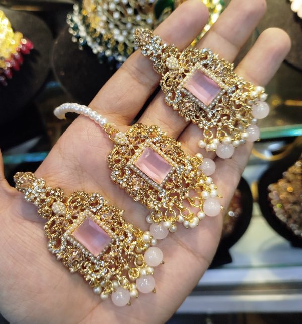 Earrings + Tikka