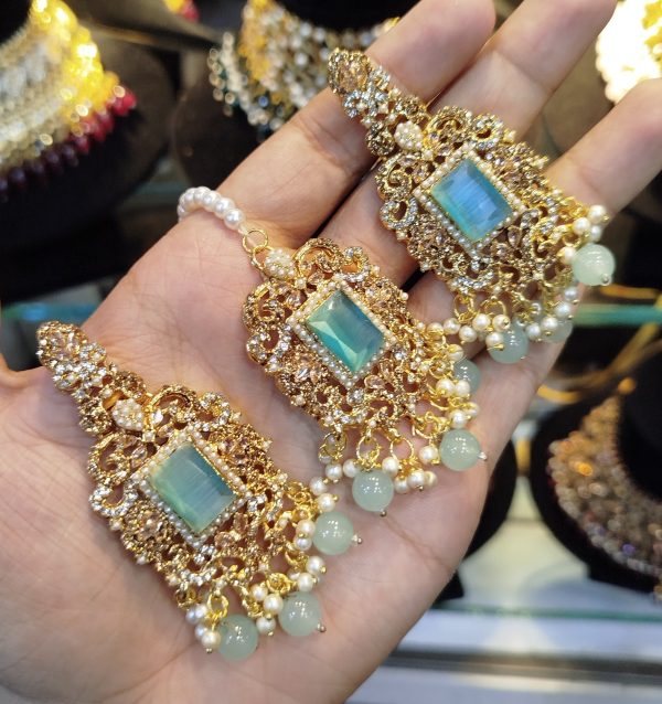 Earrings + Tikka