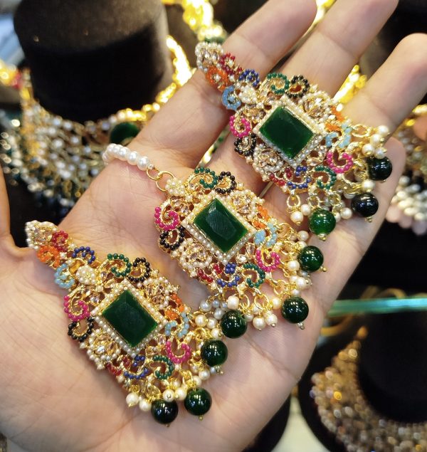 Earrings + Tikka