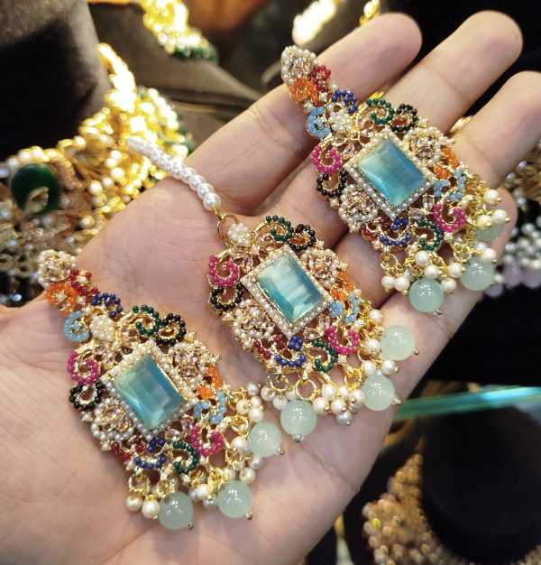 Earrings + Tikka