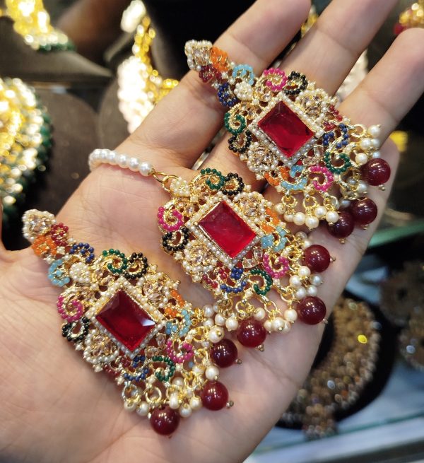 Earrings + Tikka