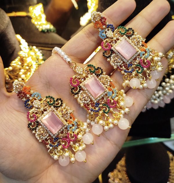 Earrings + Tikka
