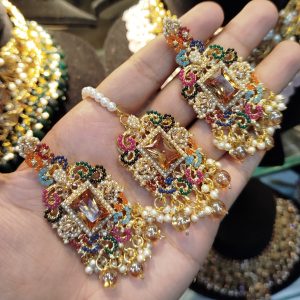 Earrings + Tikka