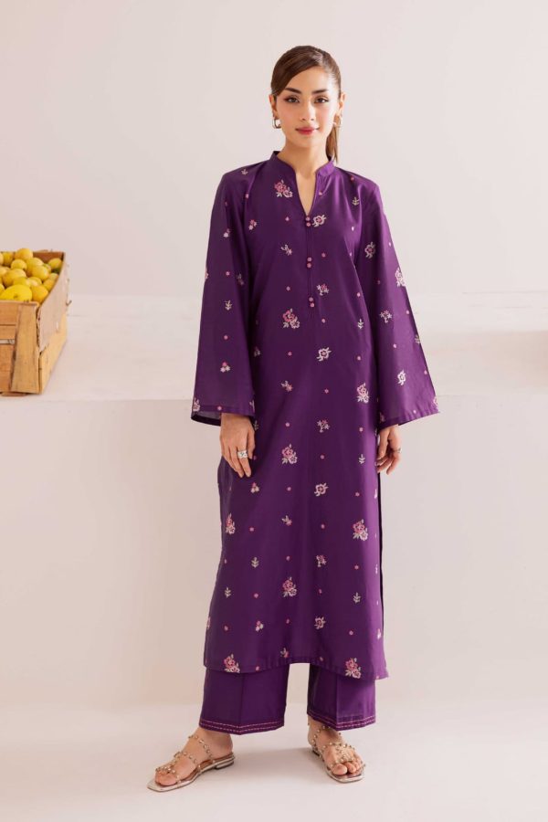 2Pc - Embroidered Casual Pret