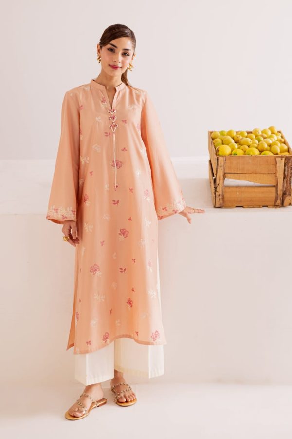 2Pc - Embroidered Casual Pret