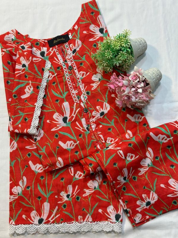M-Prints 2 PIECE  PREMIUM PRINTED LAWN