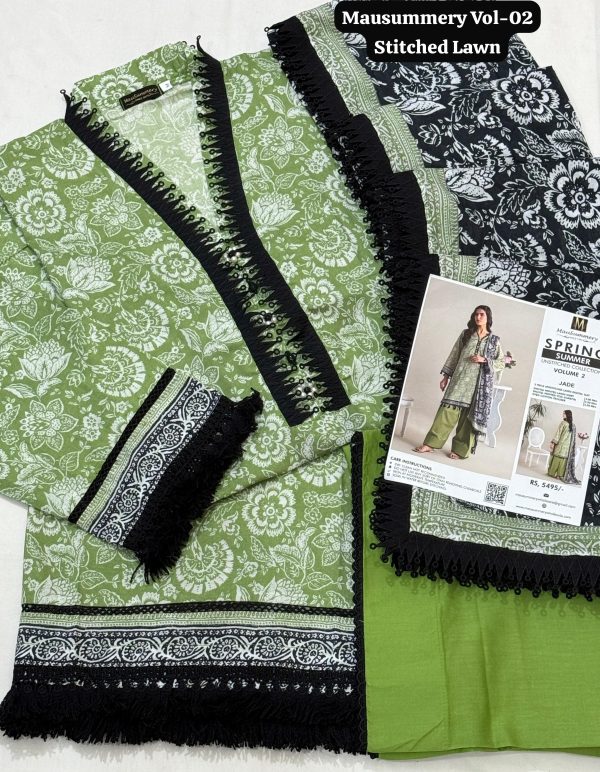 Mausummery Vol-02 Stitched Lawn 2025