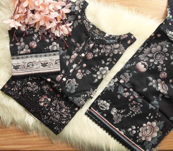 PRINTKARI  EMBROIDERED LAWN 2 PC STITCH COLLECTION
