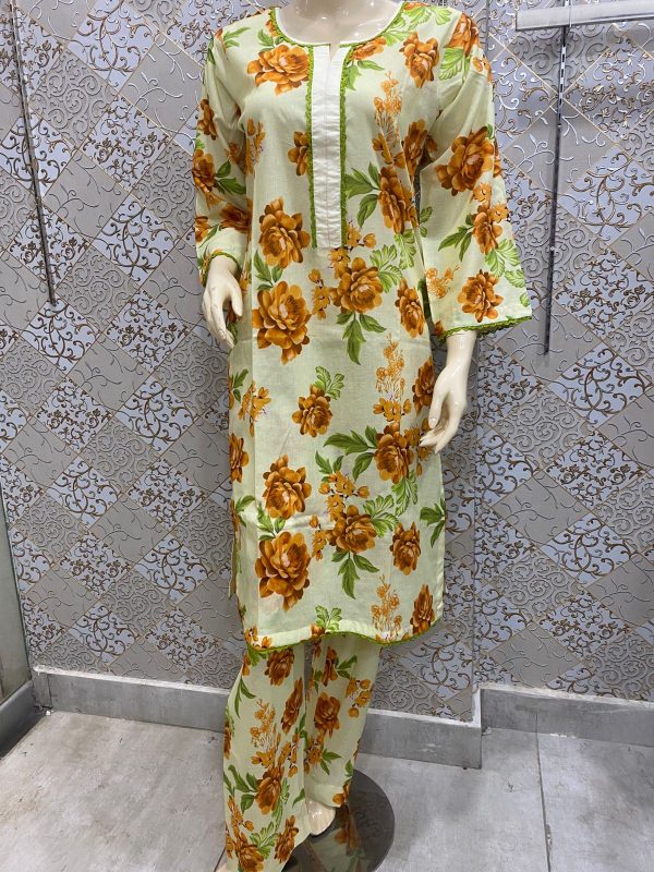 Stay effortlessly stylish with our 2-Piece Lawn Ready-to-Wear collection — lightweight, trendy, and perfect for everyday elegance - Image 3