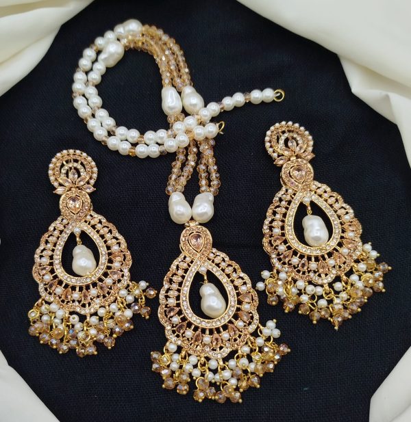 Decent & Light Mala Set  With mother perl touch💥