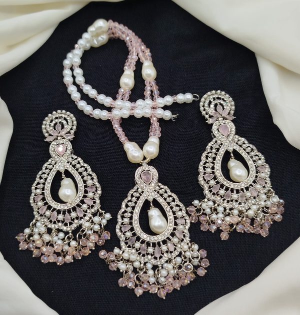 Decent & Light Mala Set  With mother perl touch💥