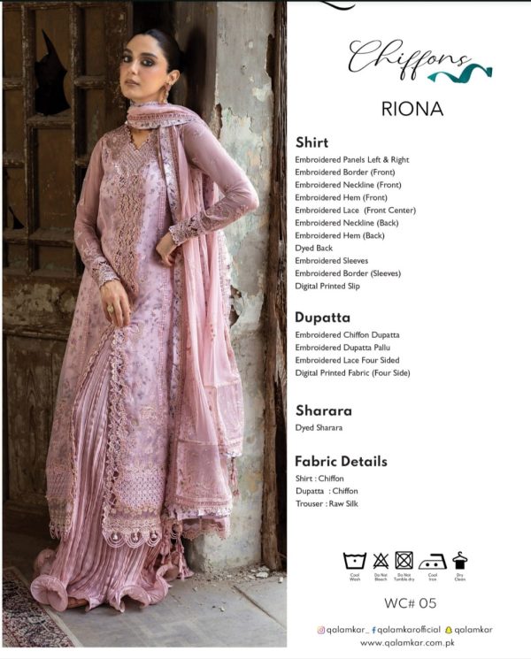 QALAMKAR LUXURY CHIFFONS COLLECTION’25