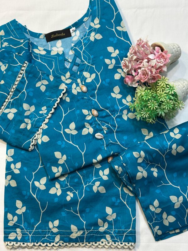 M-Prints by ZUBEDA 2 PIECE  PREMIUM PRINTED LAWN - Image 4
