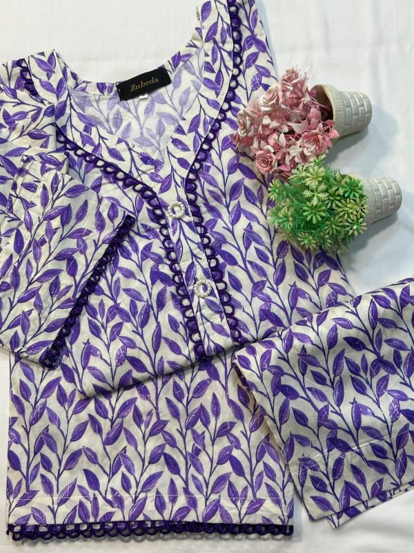 M-Prints by ZUBEDA 2 PIECE  PREMIUM PRINTED LAWN