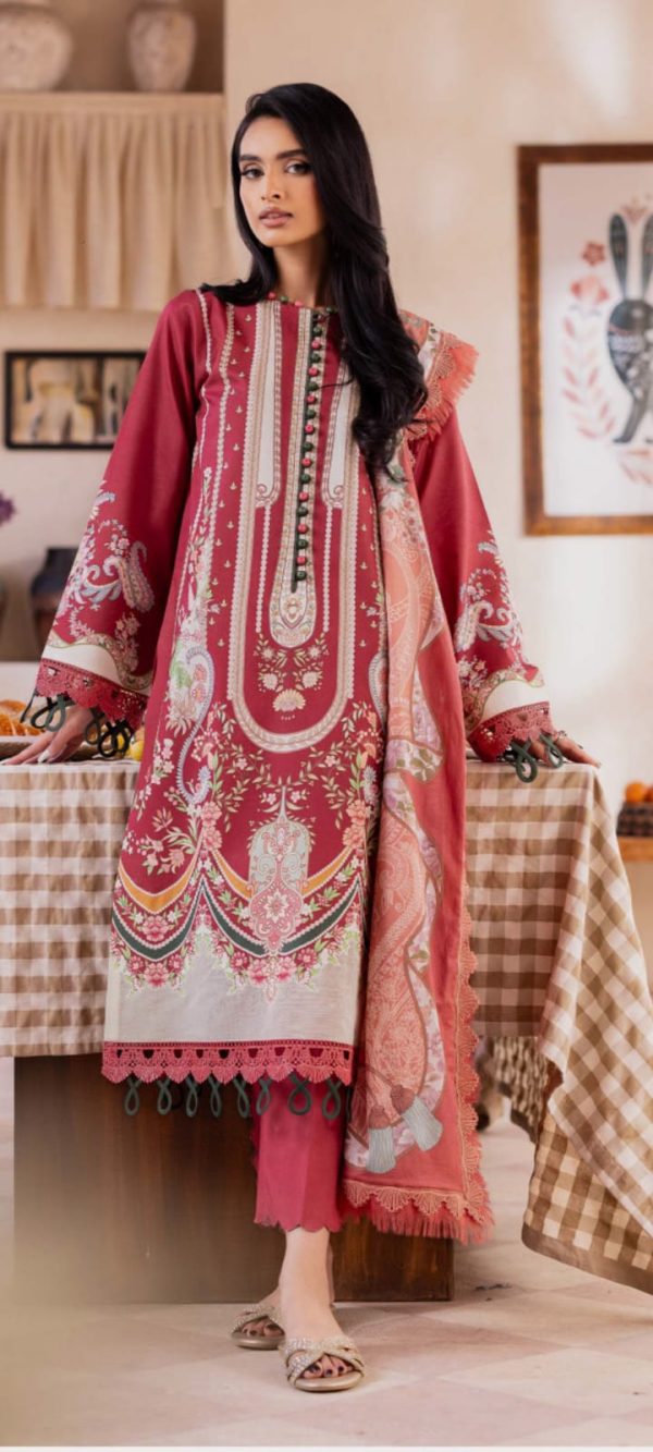 URBAN JADE PREMIUM LAWN 3PC DIGITAL PRINTED WITH LAWN DUPPTA - Image 2