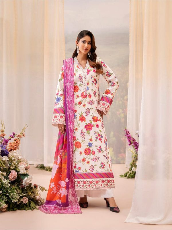 Rajbari Summer Prints Exclusive-1 Unstitched Collection