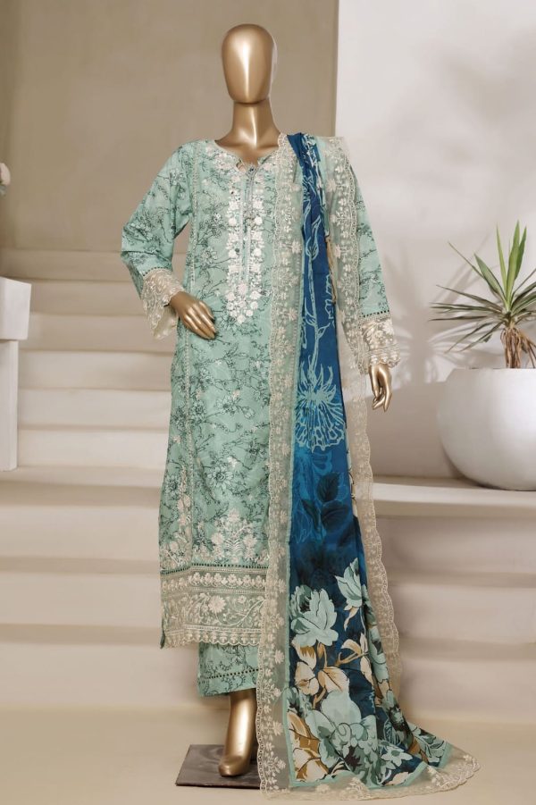 Signature By Sada Bahar Stitched 3 Piece Festive Emb Lawn Vol-02