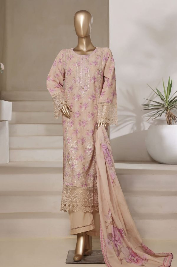 Signature By Sada Bahar Stitched 3 Piece Festive Emb Lawn Vol-02 - Image 4