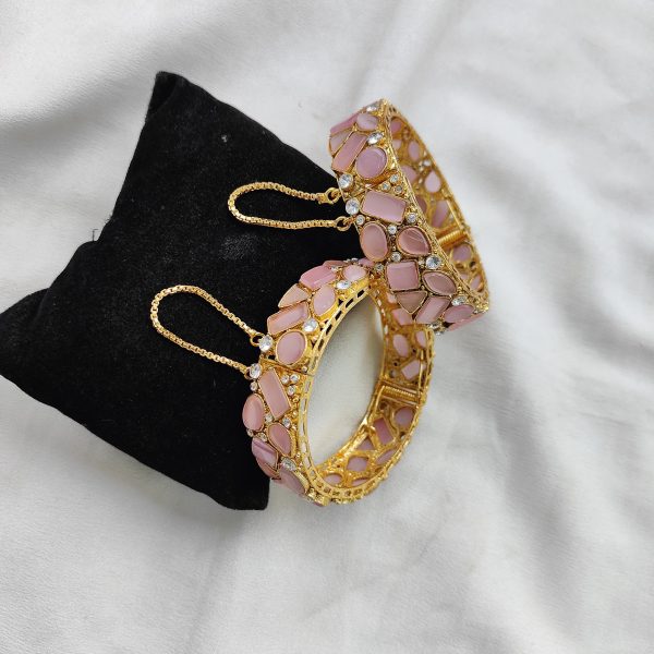 Turkish Semi-Gems Kangan Pair
