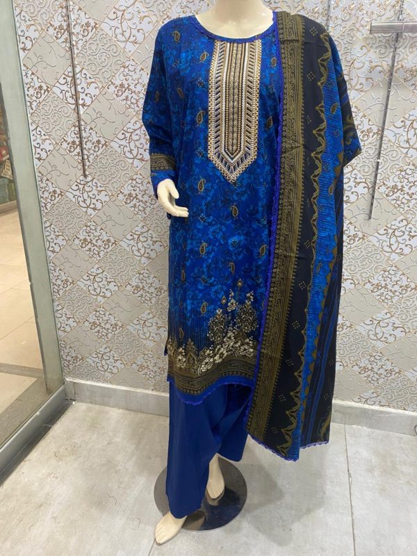 3-Piece Embroidered Ready-to-Wear Collection - Image 2