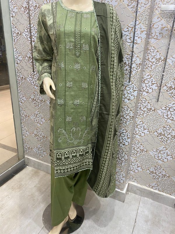 3-Piece Embroidered Ready-to-Wear Collection - Image 5