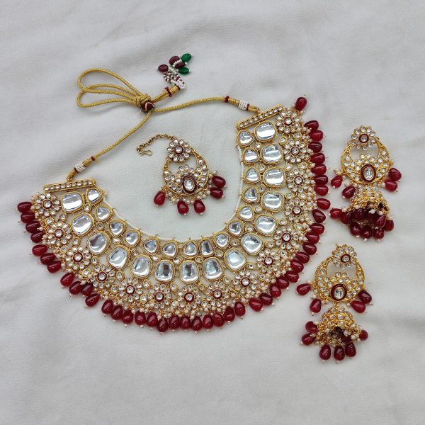 Indian Kundan Heavy Necklace Set