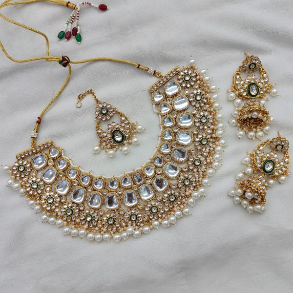Indian Kundan Heavy Necklace Set