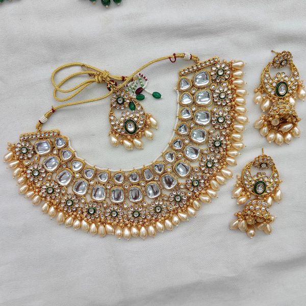Indian Kundan Heavy Necklace Set