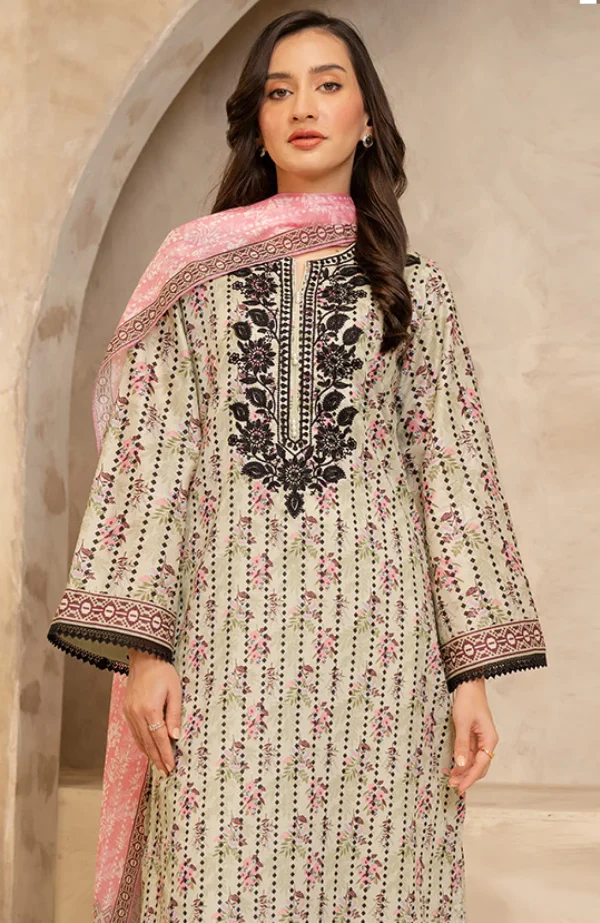 Zellbury unstitched lawn'25