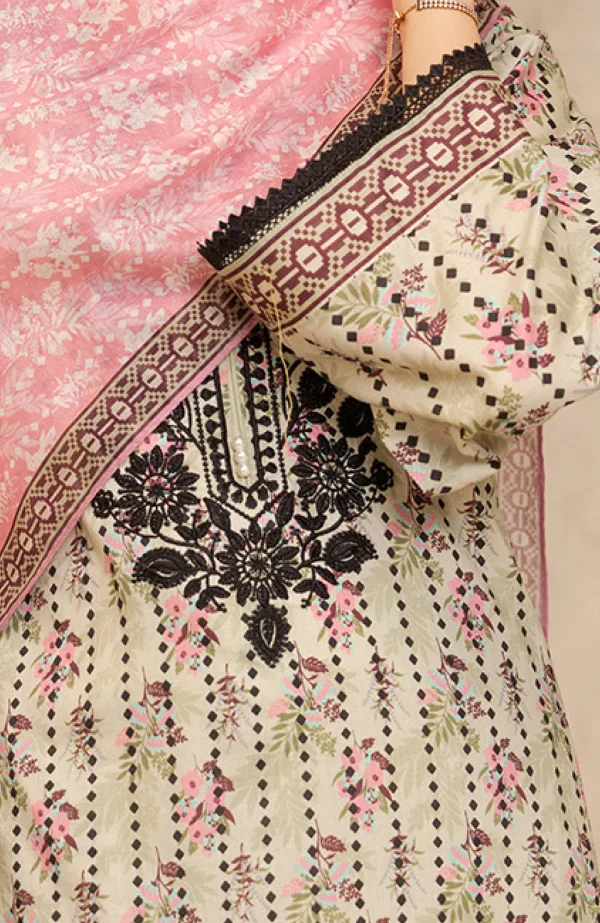 Zellbury unstitched lawn'25 - Image 2