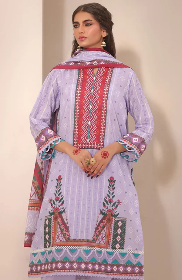Zellbury unstitched lawn'25