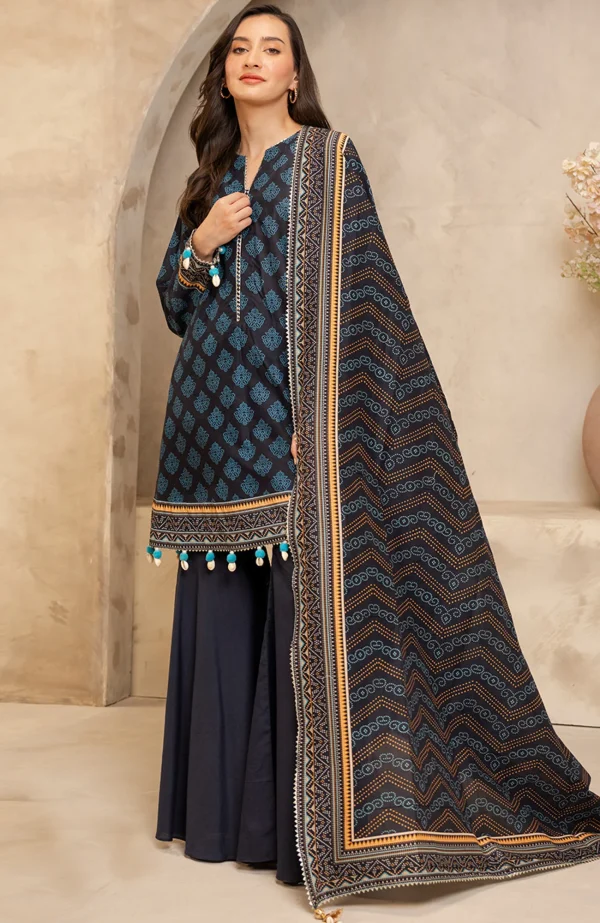 Zellbury unstitched lawn'25